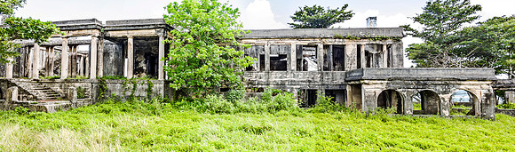 Folly Mansion Ruins - Panorama